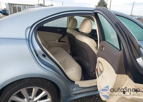 2009 Lexus Is 250 из США, поврежденный, VIN JTHBK262092091276